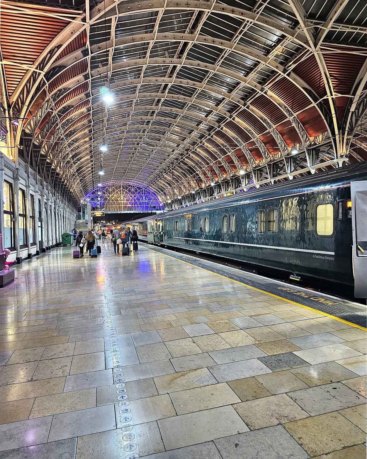 Night Riviera sleeper train at London Paddington