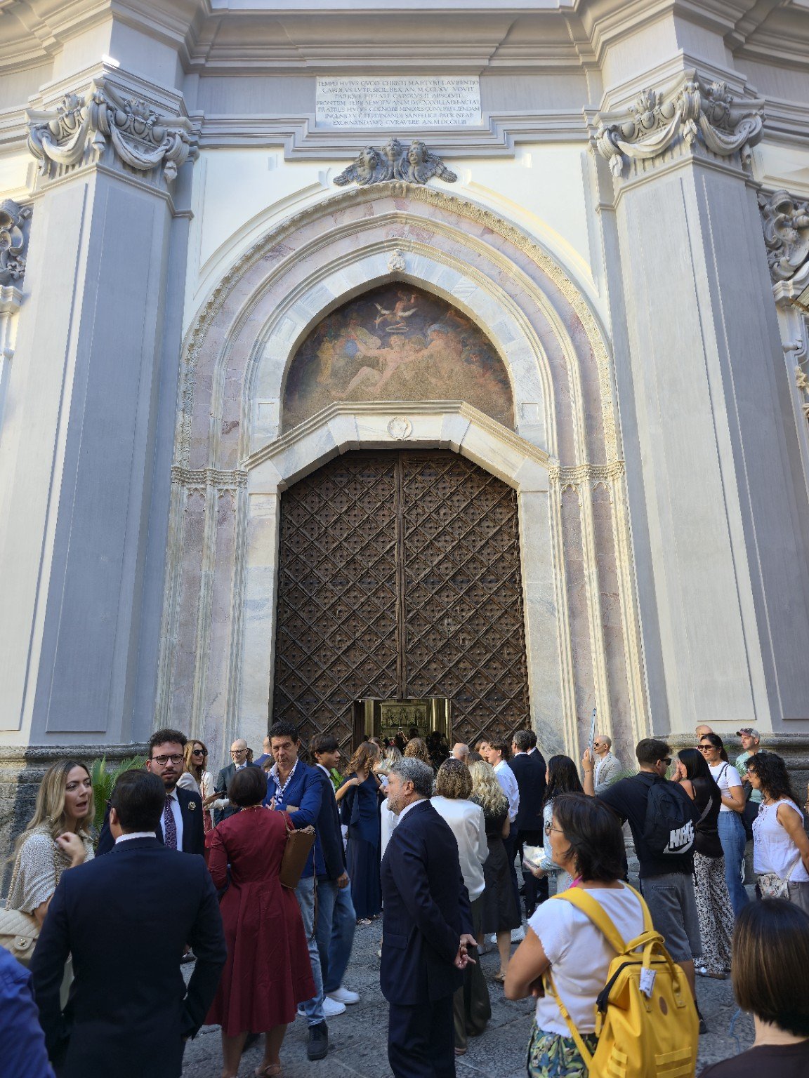 San Lorenzo Maggiore u Napulju tijekom vjenčanja