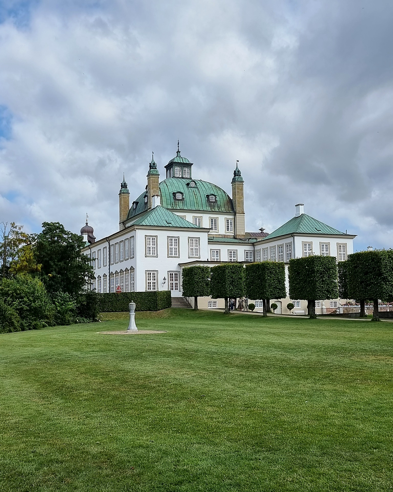 Fredensborg Palace seen from the gardens