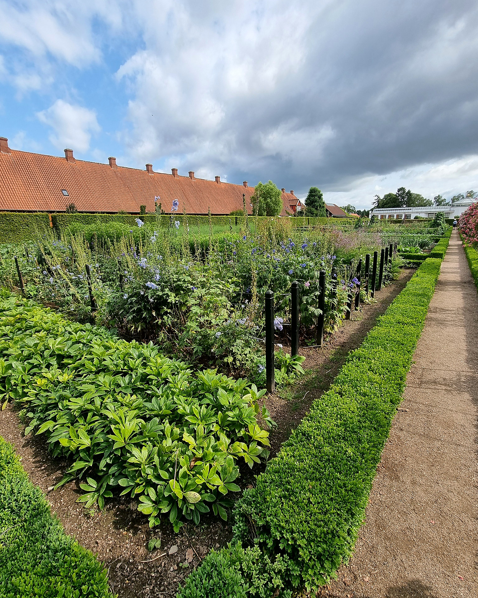 Kitchen garden at Fredensborg Palace