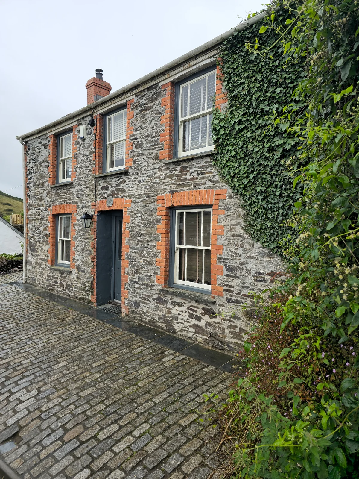 Fern Cottage in Port Isaac, used as Doc Martin's surgery in the television series