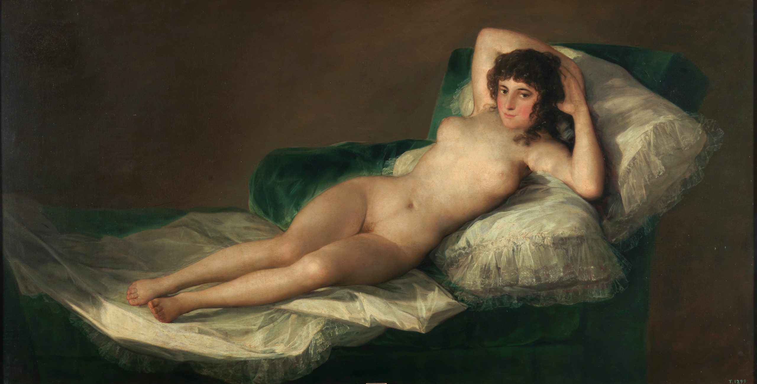 Francisco de Goya's The Nude Maja in the Museo del Prado.