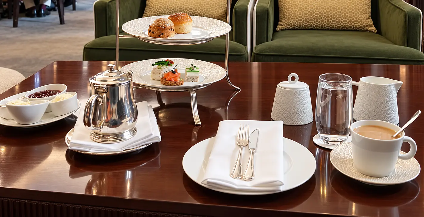 Afternoon tea at the Grand Hôtel in Stockholm