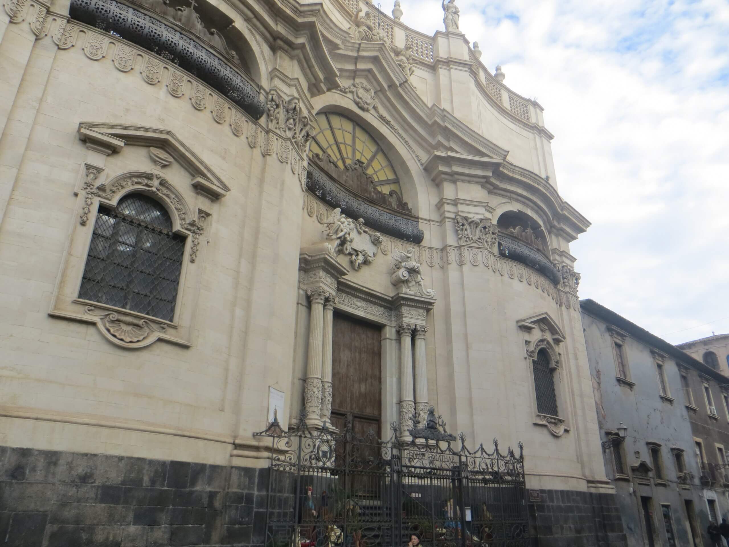 Pročelje crkve Badia di Sant’Agata u Cataniji.