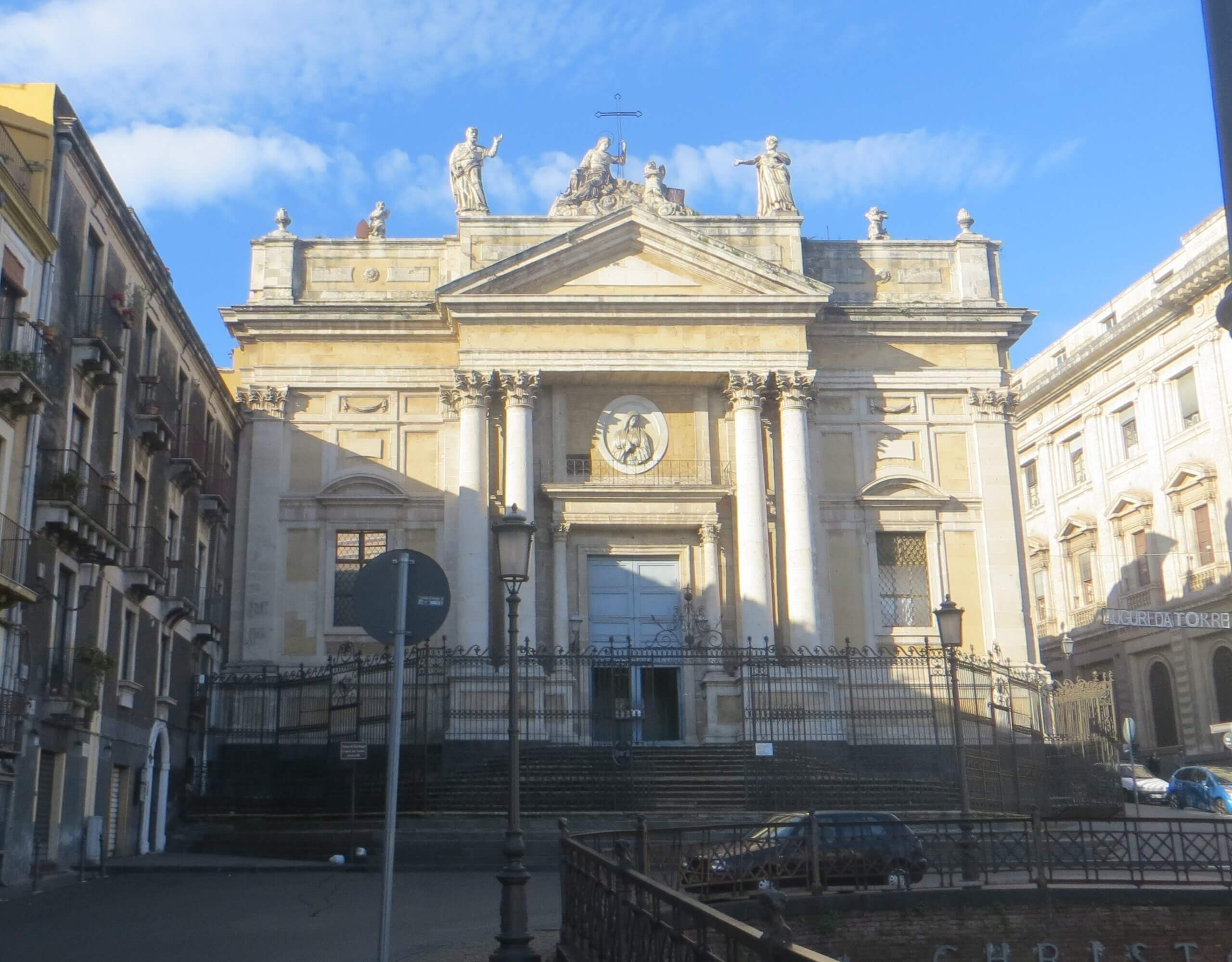 Crkva Sant’Agata alla Fornace na trgu Stesicoro u Cataniji.
