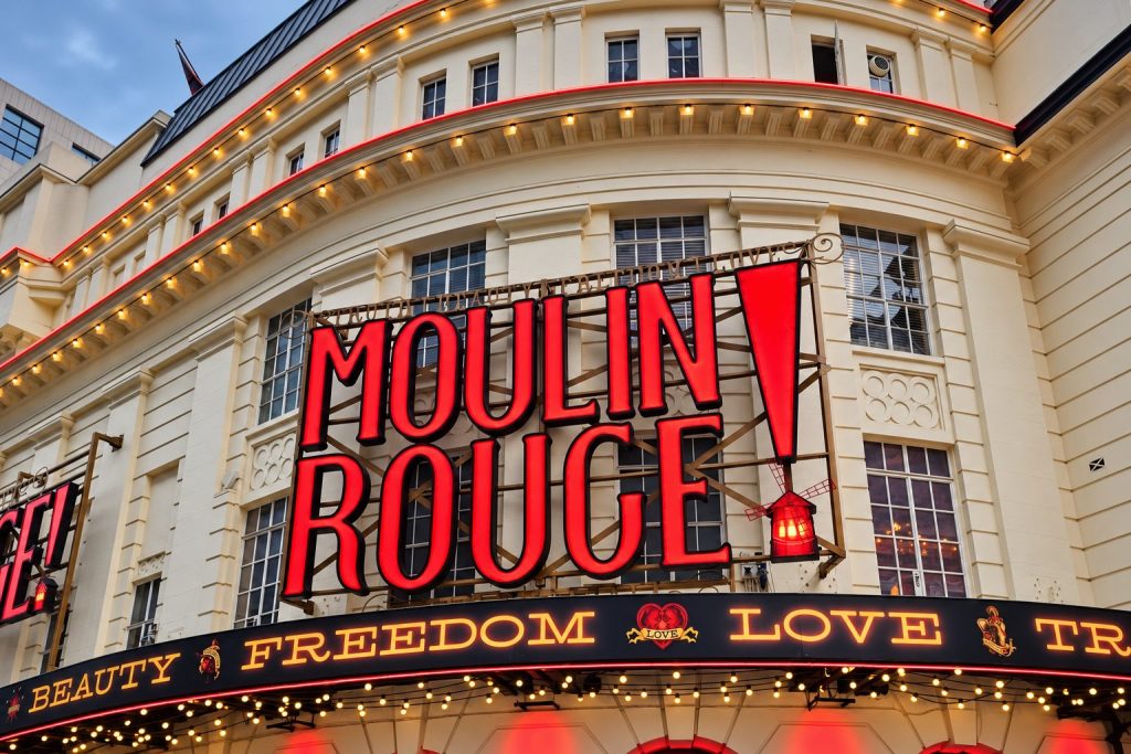 Moulin Rouge! The Musical at the Piccadilly Theatre in London