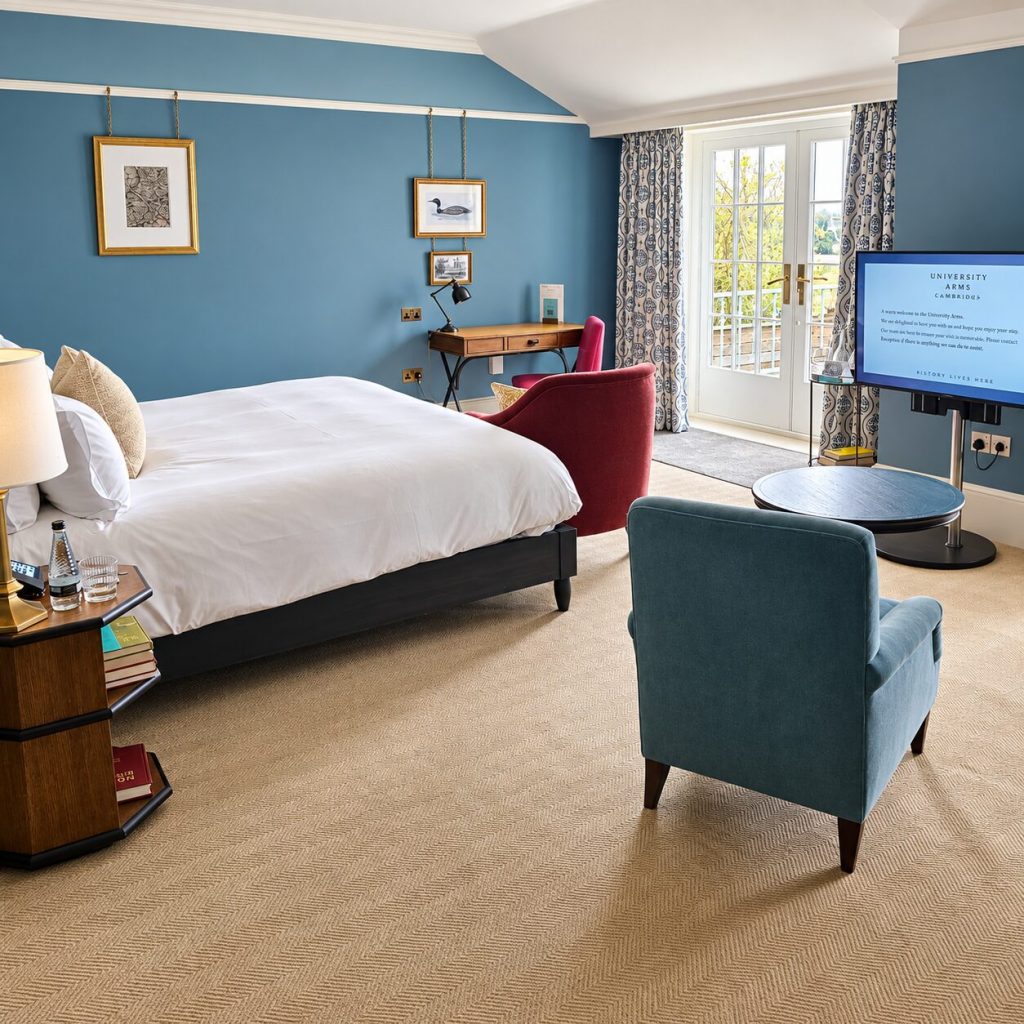 Room at University Arms in Cambridge