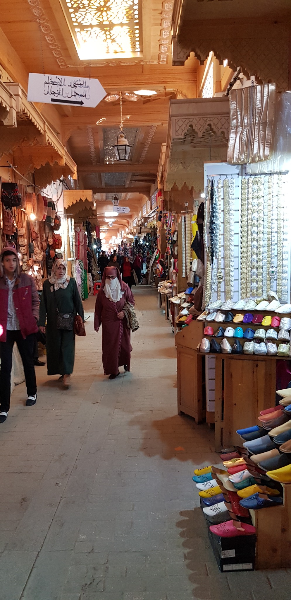 Prizor iz medine Rabata u Maroku