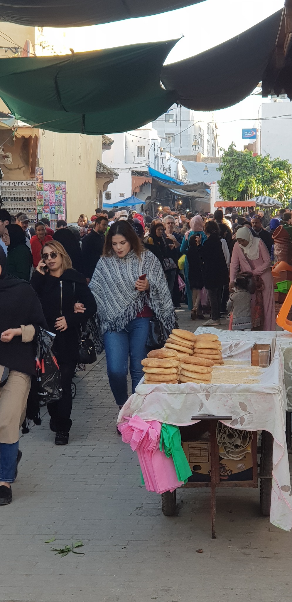Prizor s tržnice u Rabatu u Maroku