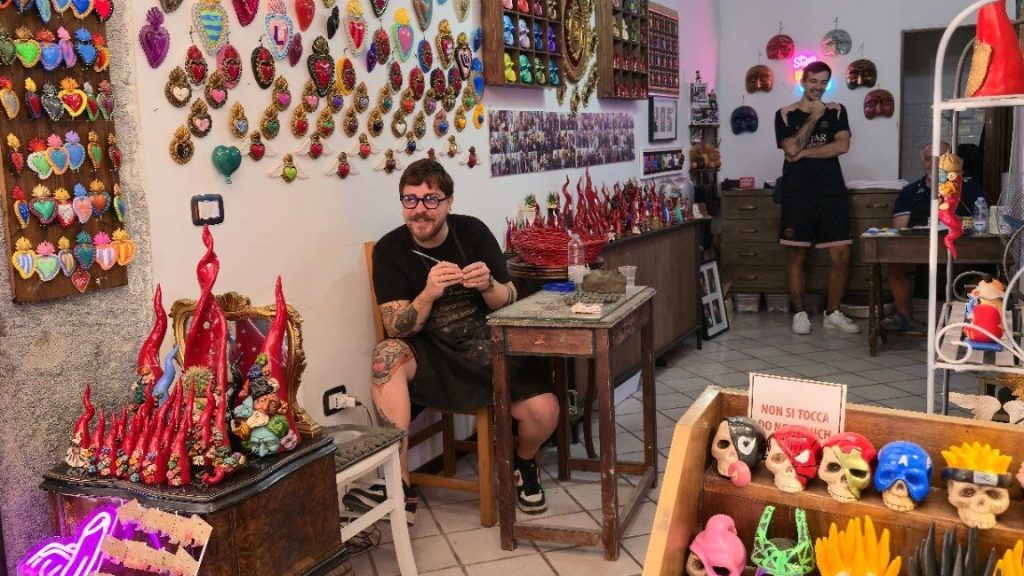 Radionica figurica u ulici San Gregorio Armeno u Napulju