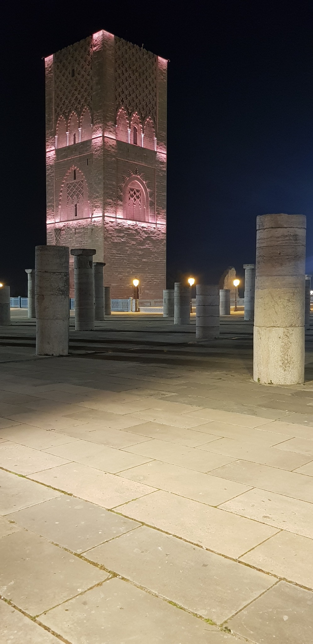 Večernji prizor iz Rabata u Maroku