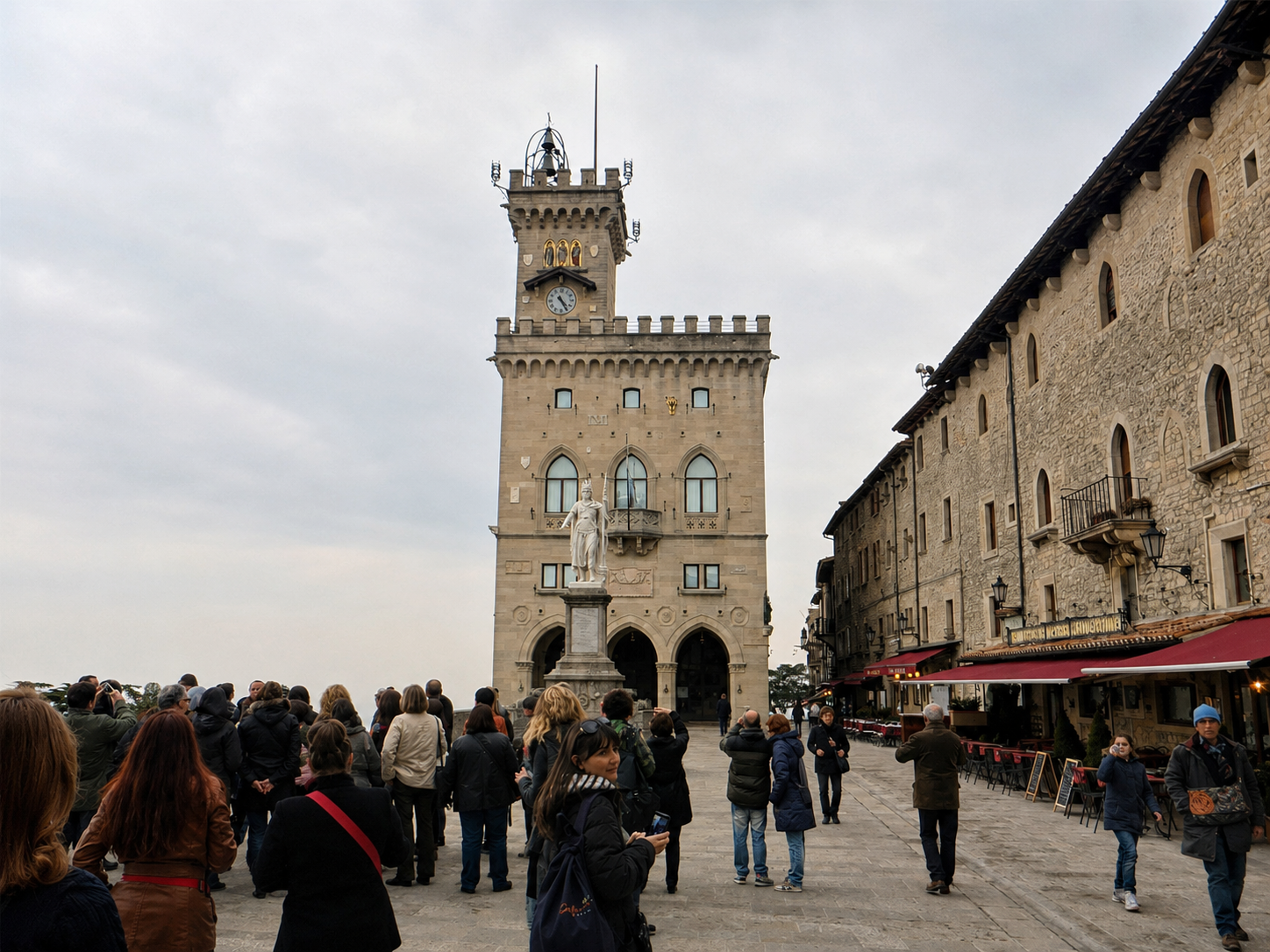 Palazzo Pubblico u povijesnoj jezgri San Marina.